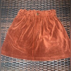Zara Corduroy Skirt